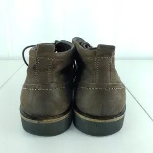 Ecco | Shoes | Ecco Mens Chukka Boots Brown Suede 4 Lace Up  display picture 1